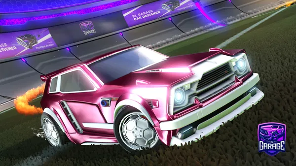 A Rocket League car design from moxijk