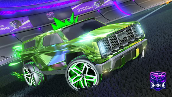 A Rocket League car design from BlueCandyGaming_X