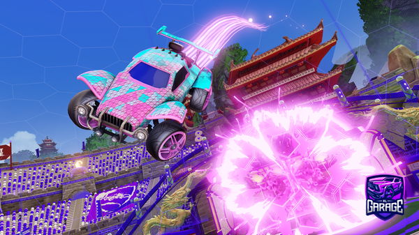 A Rocket League car design from Thebotboyd