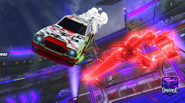 A Rocket League car design from Dark-Bes