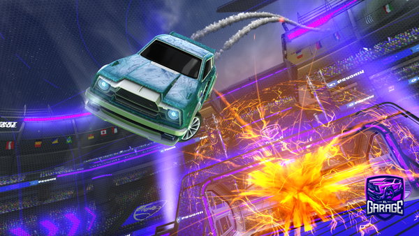 A Rocket League car design from qaunye