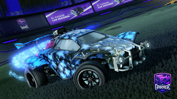 A Rocket League car design from Nustybro