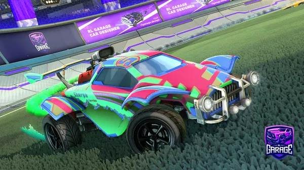 A Rocket League car design from Freezee4ever