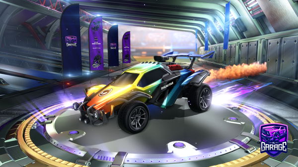 A Rocket League car design from Sommerz-