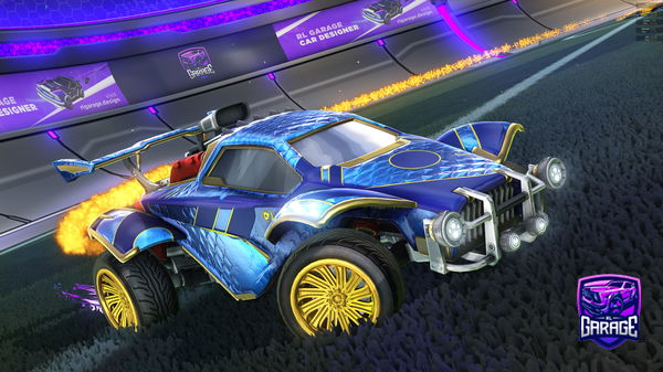 A Rocket League car design from KelitecaXbox