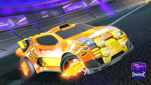 A Rocket League car design from Lilyboo