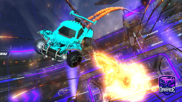 A Rocket League car design from Dxriaaan