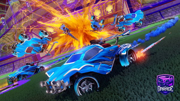 A Rocket League car design from king_leo180