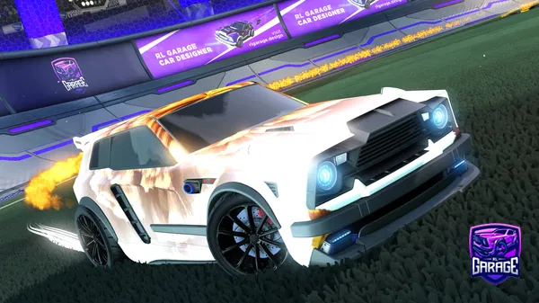 A Rocket League car design from Skizzly