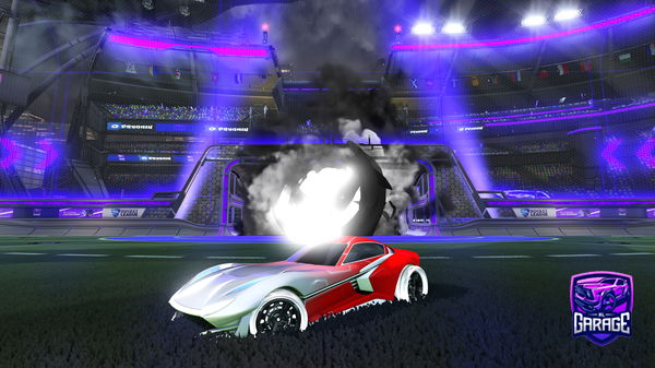 A Rocket League car design from nemezizsoc