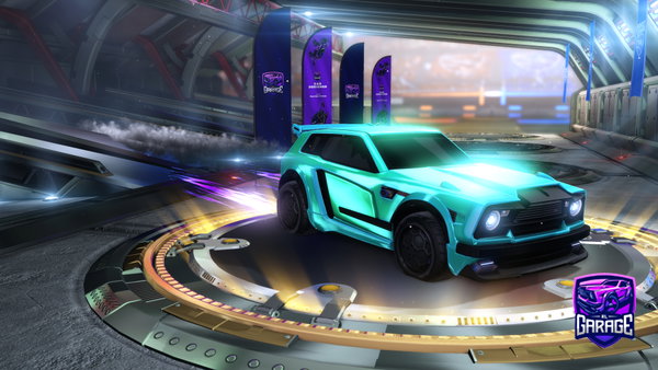 A Rocket League car design from Ovii23