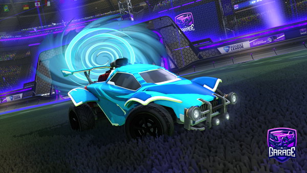 A Rocket League car design from fak3t0m