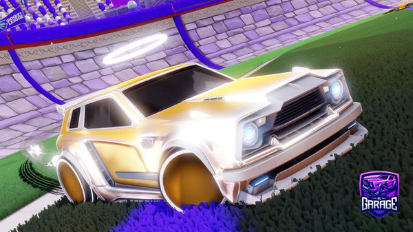 A Rocket League car design from Gibbo73