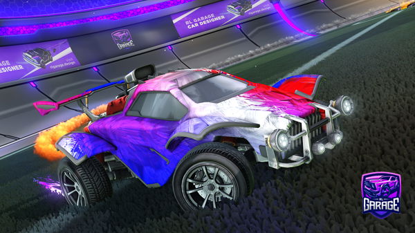 A Rocket League car design from xxXronicl