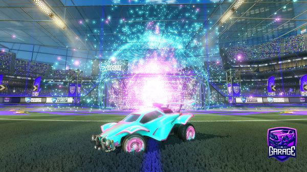 A Rocket League car design from SpiralFN