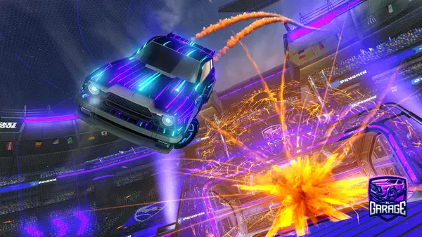 A Rocket League car design from Neko025