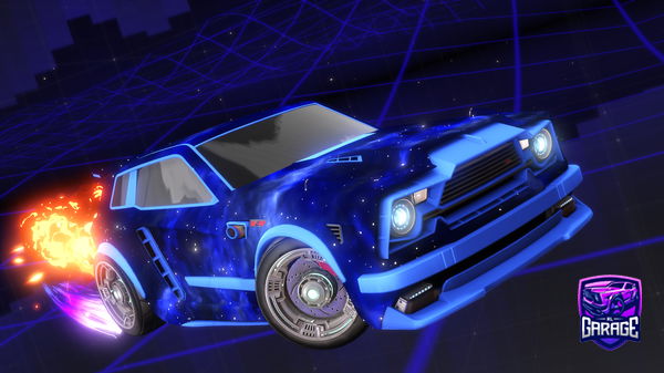 A Rocket League car design from nightmare242