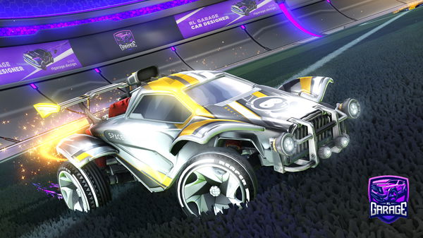 A Rocket League car design from YoshiDoesTax