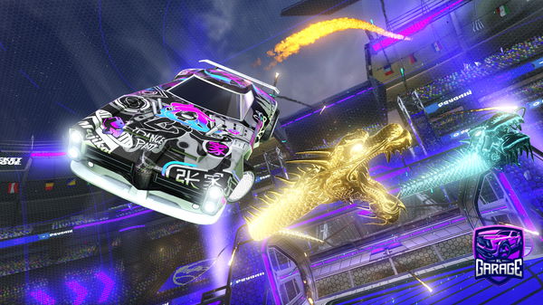 A Rocket League car design from Prkrp