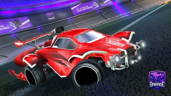 A Rocket League car design from KoiKing7