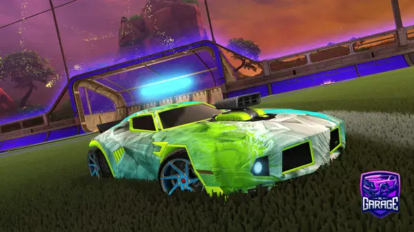 A Rocket League car design from Bestseabass