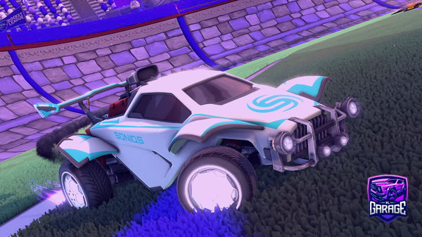 A Rocket League car design from kherii