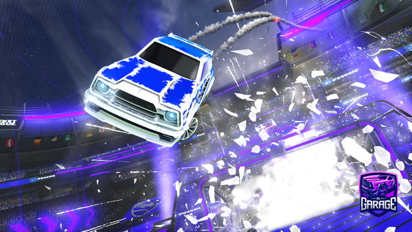 A Rocket League car design from Reflex_Skeleton