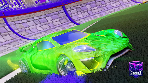 A Rocket League car design from Motejz_cz