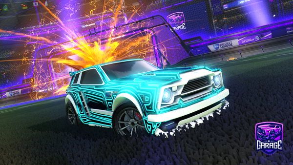 A Rocket League car design from OnlyPsnIzumiMZ