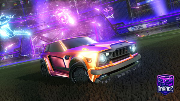 A Rocket League car design from LK19_NBSC