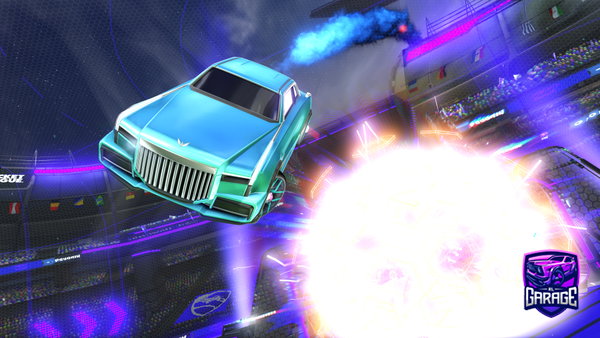 A Rocket League car design from R4TO
