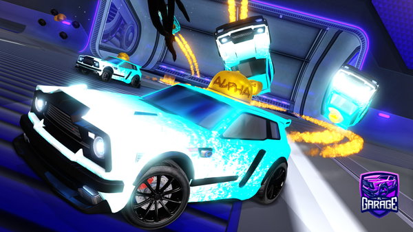 A Rocket League car design from ItzBass0