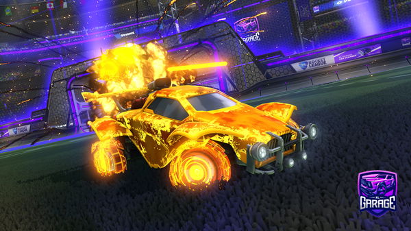 A Rocket League car design from Ryzingstar