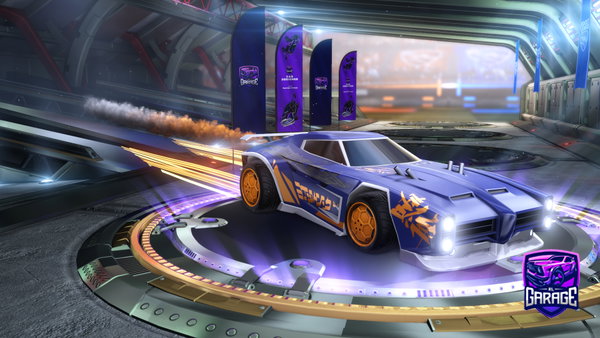 A Rocket League car design from I9R0TI