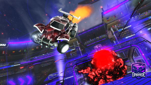 A Rocket League car design from gusplays