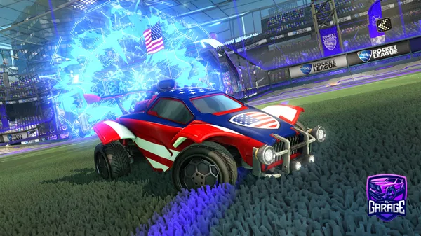 A Rocket League car design from Jaydee1aye