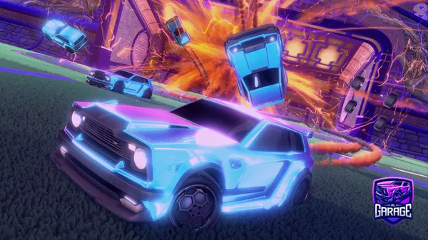 A Rocket League car design from XHAND98