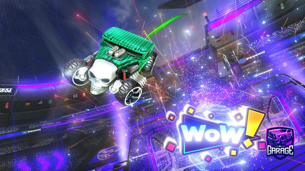 A Rocket League car design from vinisioafrica