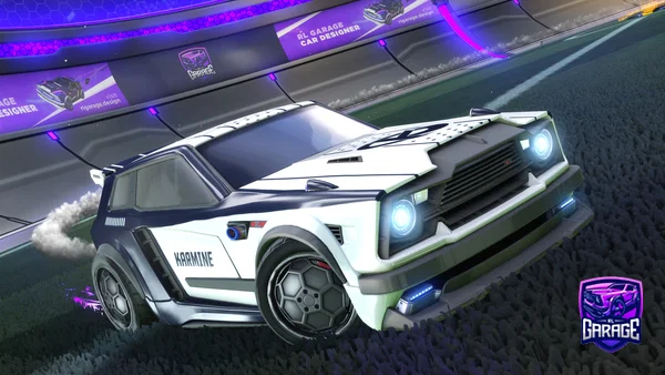 A Rocket League car design from Posao
