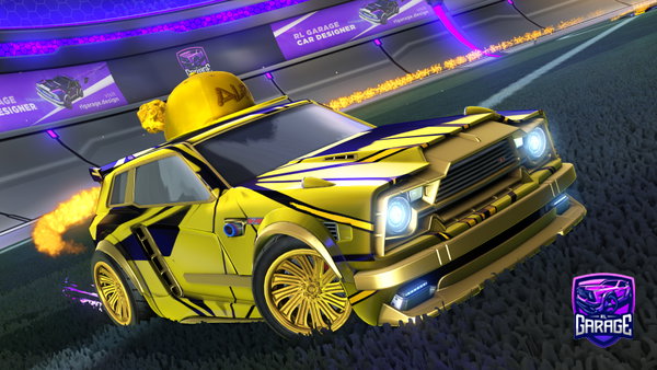 A Rocket League car design from deezknots1423