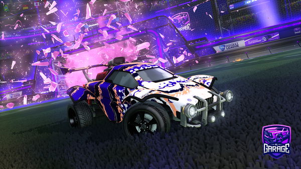 A Rocket League car design from gliesebot