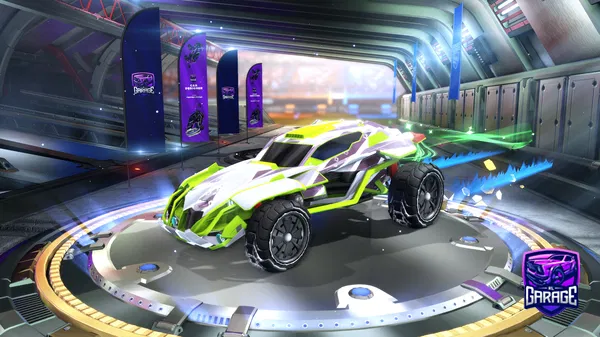 A Rocket League car design from 6pax