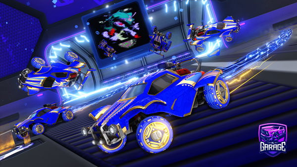 A Rocket League car design from irosario78