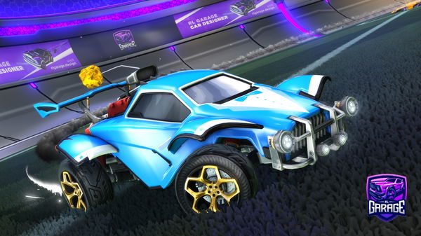 A Rocket League car design from SimperingDeer63