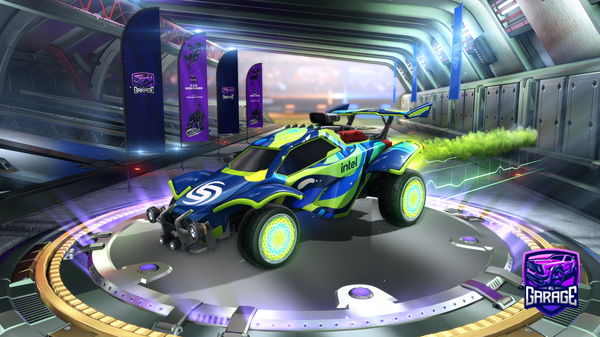 A Rocket League car design from GoldenOnRL