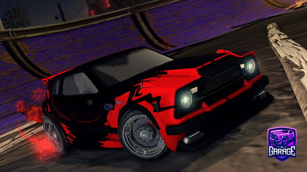 A Rocket League car design from V0RT3X_R3AP3R