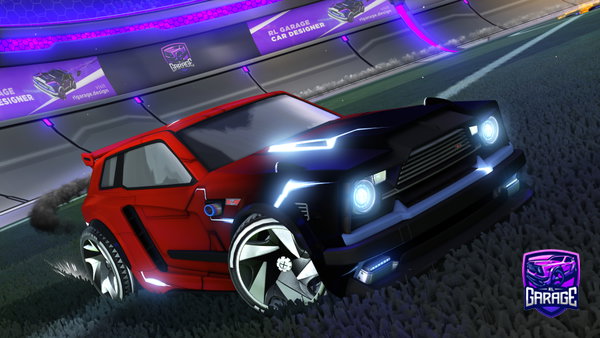 A Rocket League car design from juminoro