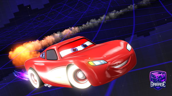 A Rocket League car design from 7hmooood77