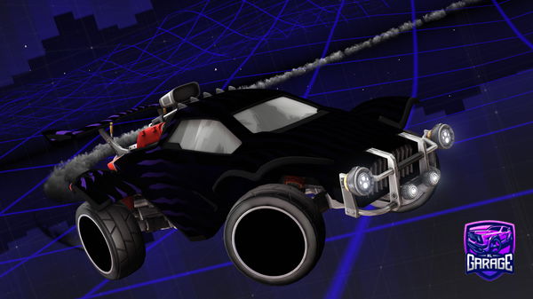 A Rocket League car design from HRY_1015