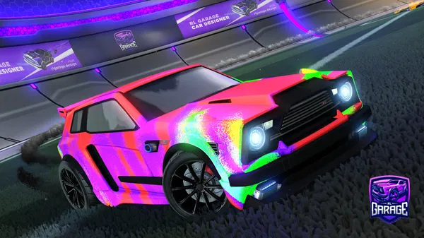 A Rocket League car design from ItsKylar8